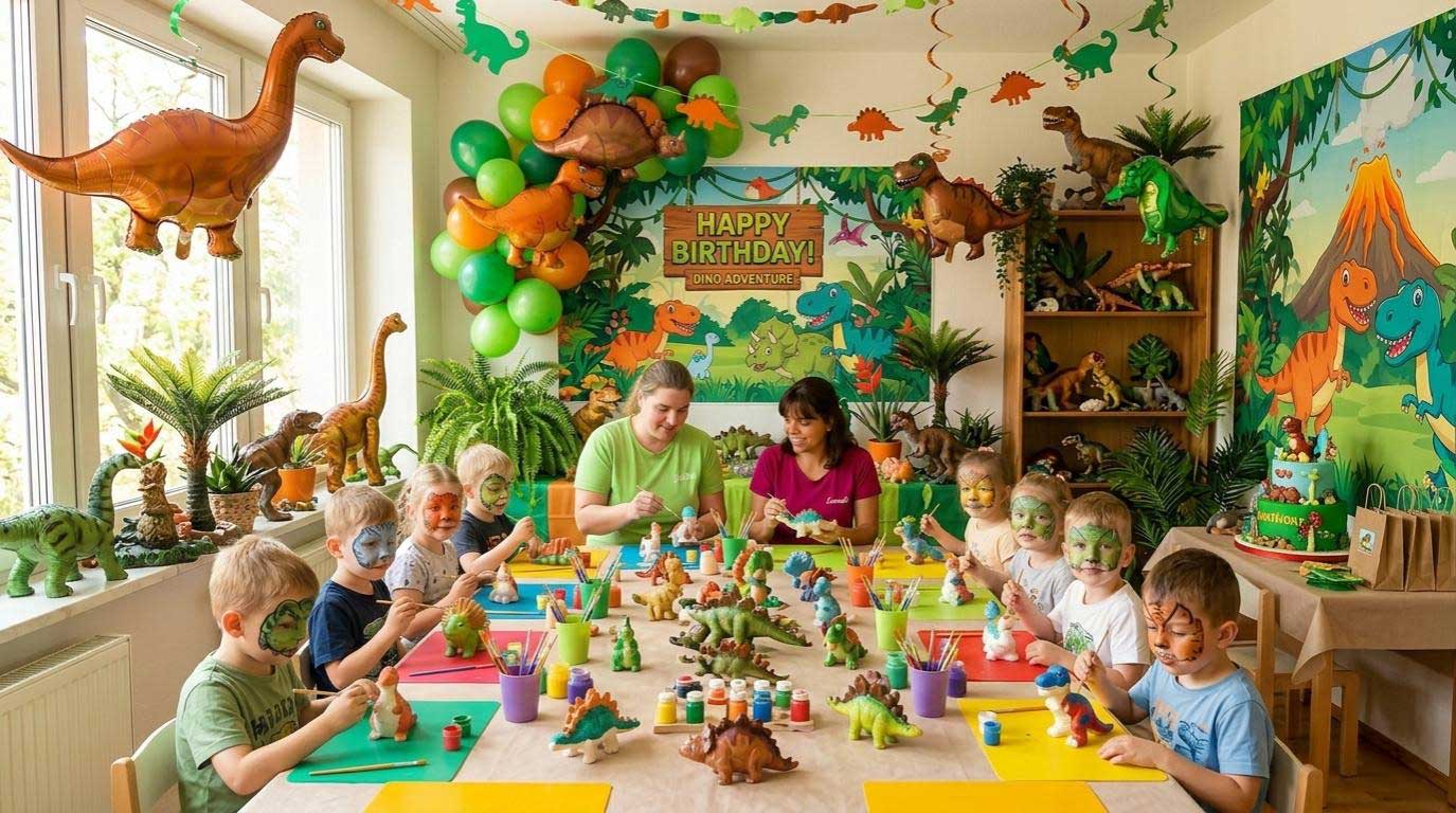 Mottoparty Dino  Superheld-Einschulung-Birthdaybuddys-Kinderanimation-Kinderbetreuung-Kindergeburtstag-Oranienburg-Kinderparty