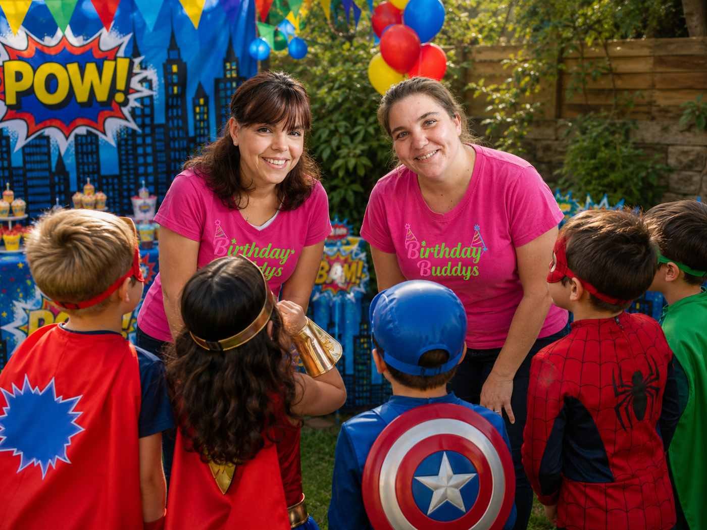Mottoparty Superheld  Superheld-Einschulung-Birthdaybuddys-Kinderanimation-Kinderbetreuung-Kindergeburtstag-Oranienburg-Kinderparty